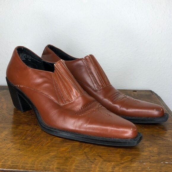 Mootsies Tootsies‎ Leather Shoes Brown - Picture 1 of 8
